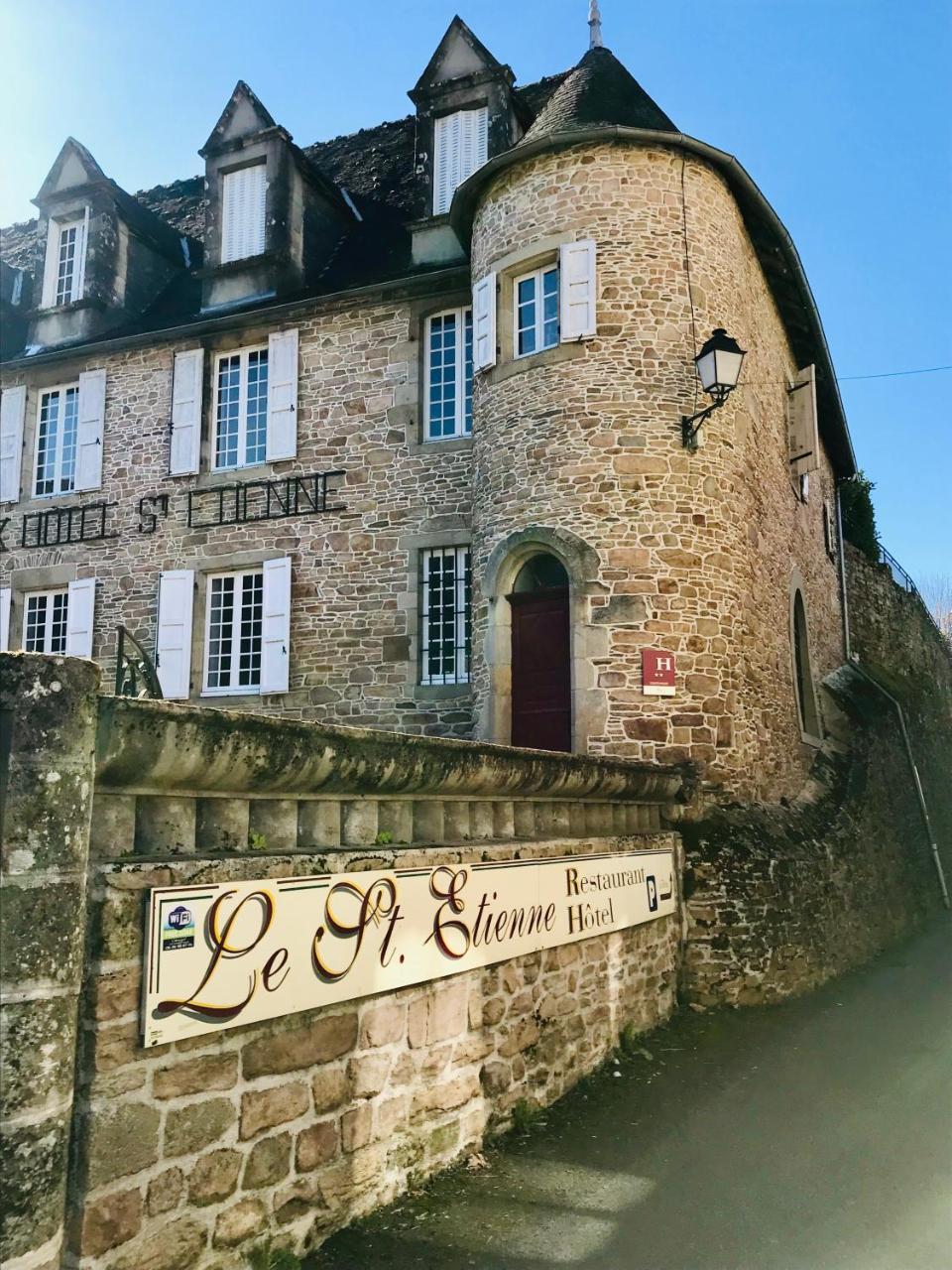 Le Saint-Etienne Hotell Aubazines Exteriör bild